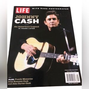 Life Magazine Johnny Cash An American Legend 15 Years Later 2013 Rare Photos